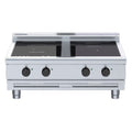 Waldorf 800 Series 900mm Electric Induction Cooktop Low Back Version - Bench Model - 2 x 5kW Round - INL8400R5F-B