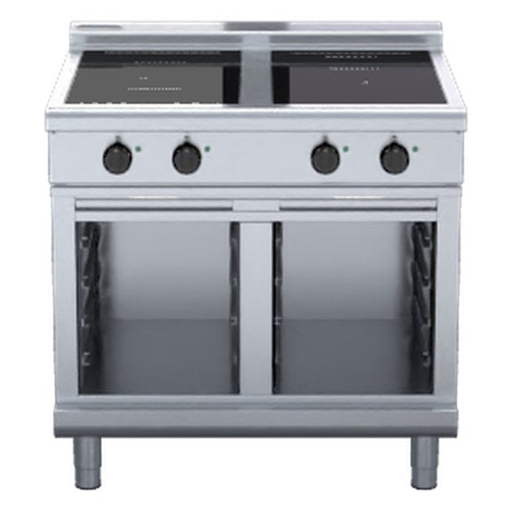 Waldorf 800 Series 900mm Electric Induction Cooktop Low Back Version - Cabinet Base - INL8400R3F-CB