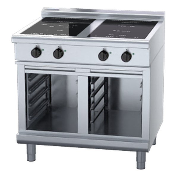 Waldorf 800 Series 900mm Electric Induction Cooktop Low Back Version - Cabinet Base - INL8400R5F-CB
