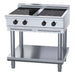 Waldorf 800 Series 900mm Electric Induction Cooktop Low Back Version - Leg Stand - INL8400R3F-LS