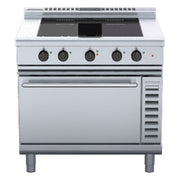 Waldorf 800 Series 900mm Induction Range Convection Oven Low Back Version - INL8410ECF