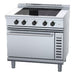Waldorf 800 Series 900mm Induction Range Convection Oven Low Back Version - INL8410ECF