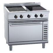 Waldorf 800 Series 900mm Induction Range Convection Oven Low Back Version - INL8410ECR5F