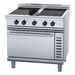 Waldorf 800 Series 900mm Induction Range Convection Oven Low Back Version - INL8410ECR3