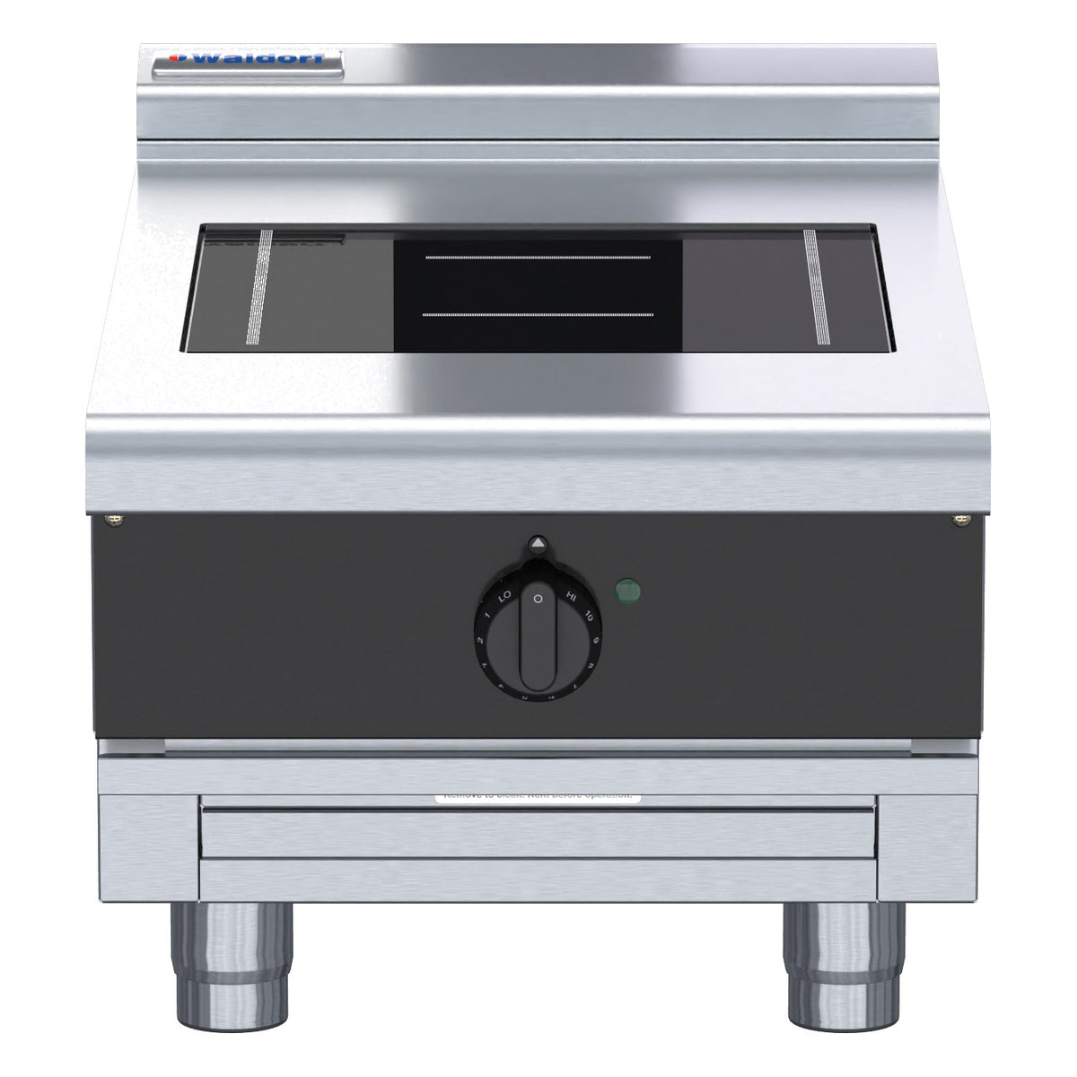 Waldorf Bold 450mm Electric Induction Cooktop Low Back Version - Bench Model - INLB8100F-B