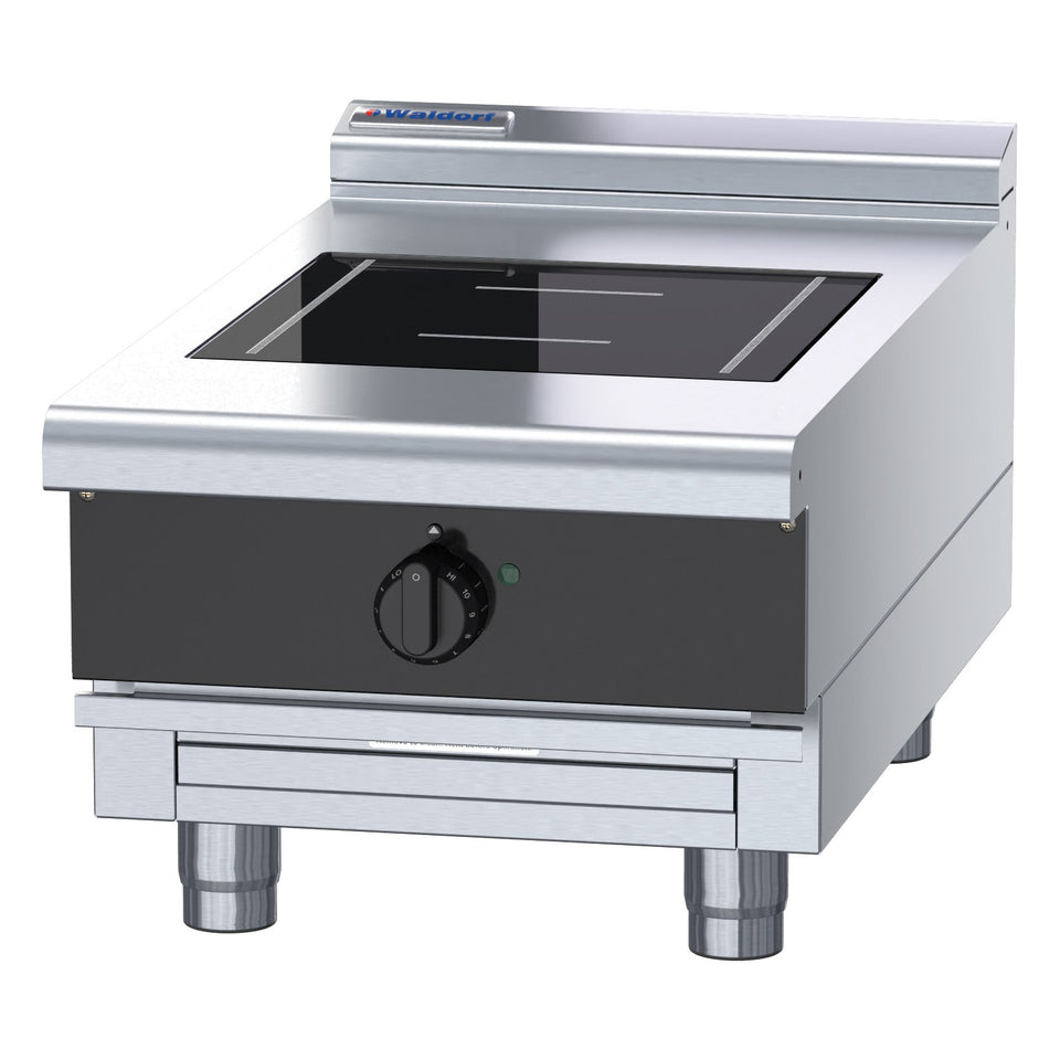 Waldorf Bold 450mm Electric Induction Cooktop Low Back Version - Bench Model - INLB8100F-B