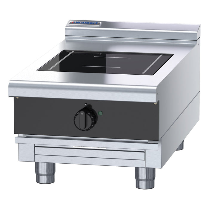 Waldorf Bold 450mm Electric Induction Cooktop Low Back Version - Bench Model - INLB8100F-B