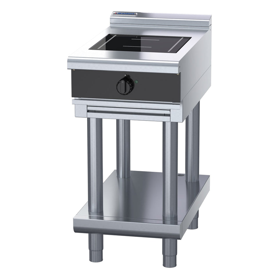 Waldorf Bold 450mm Electric Induction Cooktop Low Back Version - Leg Stand - INLB8100F-LS