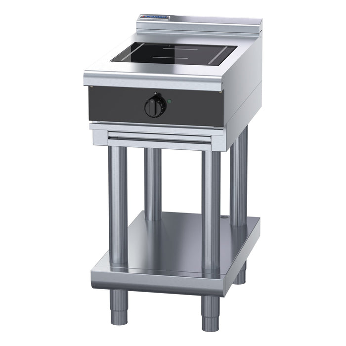 Waldorf Bold 450mm Electric Induction Cooktop Low Back Version - Leg Stand - INLB8100F-LS
