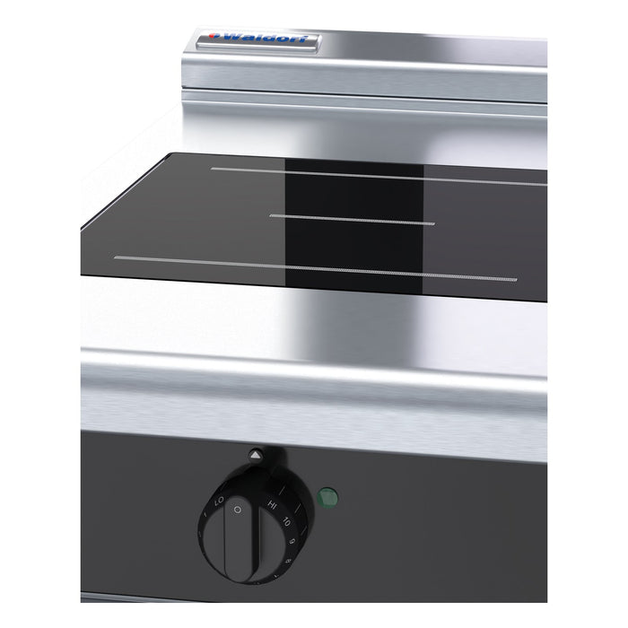 Waldorf Bold 450mm Electric Induction Cooktop Low Back Version - Bench Model - INLB8100R3-B