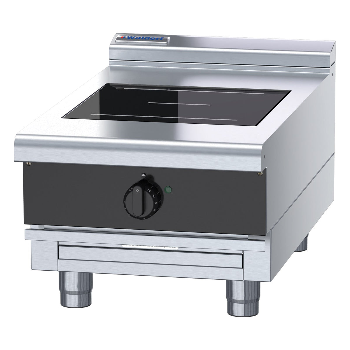 Waldorf Bold 450mm Electric Induction Cooktop Low Back Version - Bench Model - INLB8100R3-B