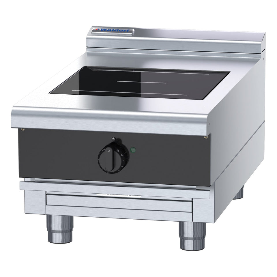 Waldorf Bold 450mm Electric Induction Cooktop Low Back Version - Bench Model - INLB8100R3-B