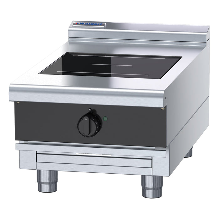 Waldorf Bold 450mm Electric Induction Cooktop Low Back Version - Bench Model - INLB8100R3-B