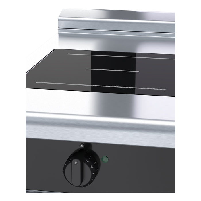 Waldorf Bold 450mm Electric Induction Cooktop Low Back Version - Cabinet Base - INLB8100R3-CD