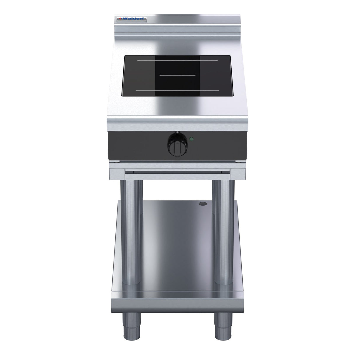 Waldorf Bold 450mm Electric Induction Cooktop Low Back Version - Leg Stand - INLB8100R3-LS