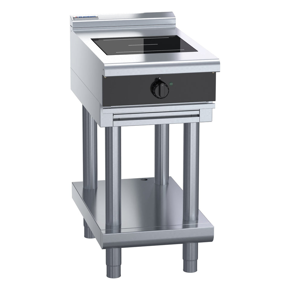 Waldorf Bold 450mm Electric Induction Cooktop Low Back Version - Leg Stand - INLB8100R5-LS