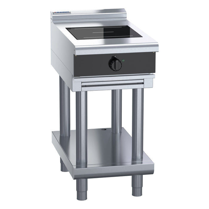 Waldorf Bold 450mm Electric Induction Cooktop Low Back Version - Leg Stand - INLB8100R5-LS