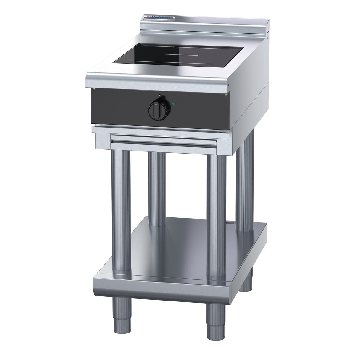 Waldorf Bold 450mm Electric Induction Cooktop Low Back Version - Leg Stand - INLB8100R5-LS