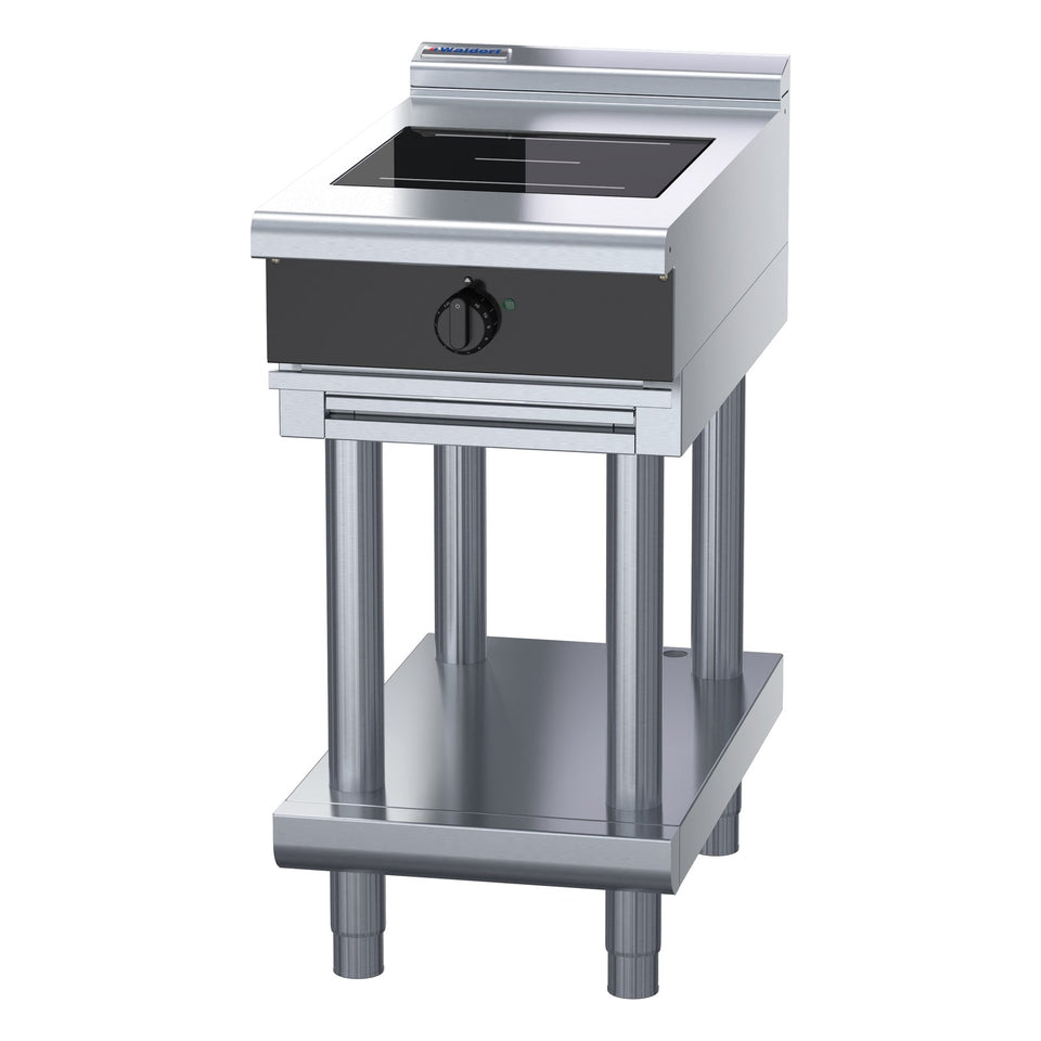 Waldorf Bold 450mm Electric Induction Cooktop Low Back Version - Leg Stand - INLB8100R5-LS