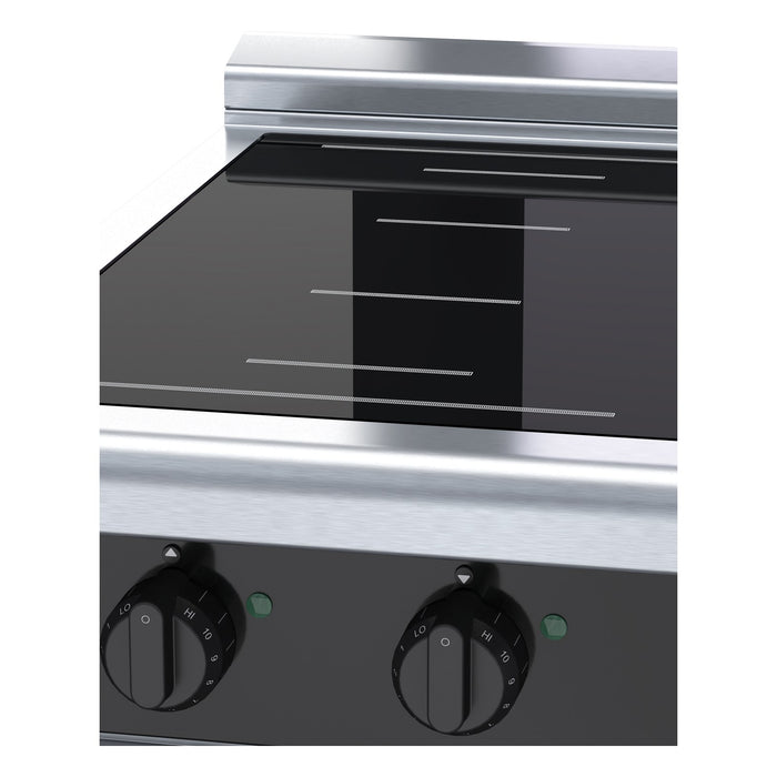 Waldorf Bold 450mm Electric Induction Cooktop Low Back Version - Cabinet Base - INLB8200F-CD