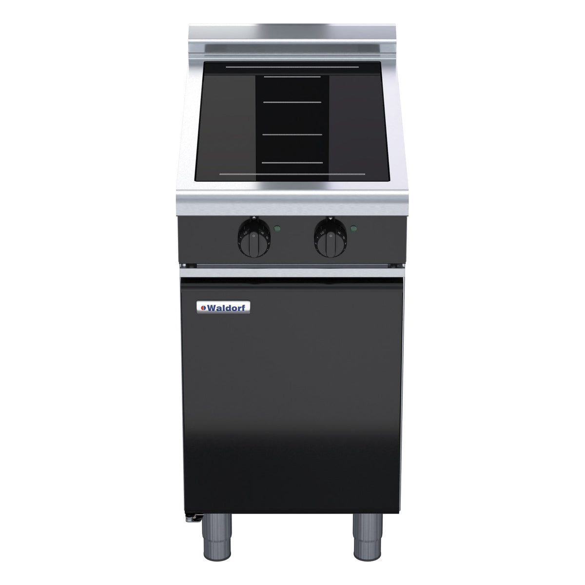 Waldorf Bold 450mm Electric Induction Cooktop Low Back Version - Cabinet Base - INLB8200F-CD