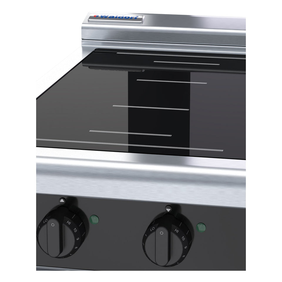 Waldorf Bold 450mm Electric Induction Cooktop Low Back Version - Leg Stand - INLB8200F-LS