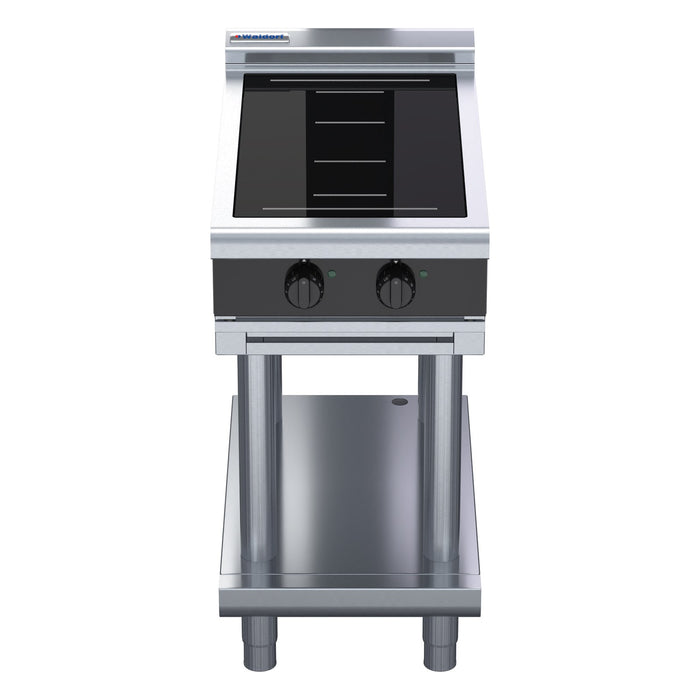 Waldorf Bold 450mm Electric Induction Cooktop Low Back Version - Leg Stand - INLB8200F-LS