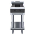 Waldorf Bold 450mm Electric Induction Cooktop Low Back Version - Leg Stand - 2 x 5kW Full Area - INLB8200F-LS