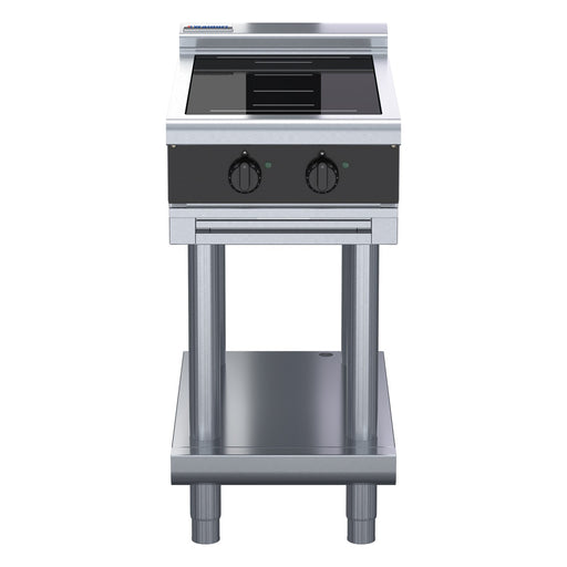 Waldorf Bold 450mm Electric Induction Cooktop Low Back Version - Leg Stand - INLB8200F-LS
