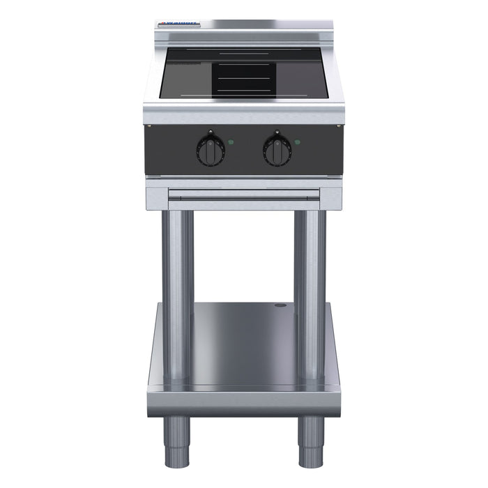 Waldorf Bold 450mm Electric Induction Cooktop Low Back Version - Leg Stand - INLB8200F-LS