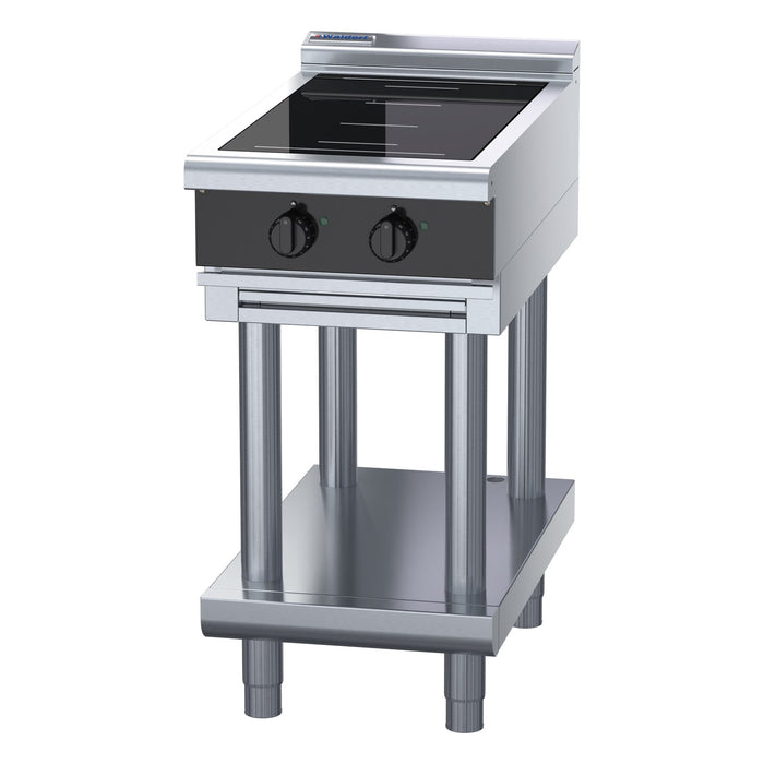 Waldorf Bold 450mm Electric Induction Cooktop Low Back Version - Leg Stand - INLB8200F-LS