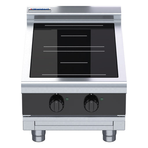 Waldorf Bold 450mm Electric Induction Cooktop Low Back Version - Bench Model - INLB8200R5-B