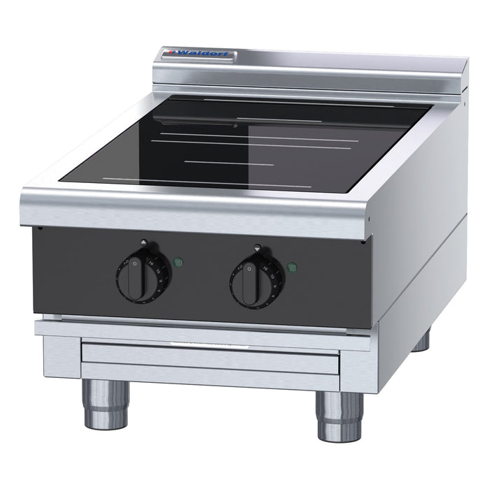 Waldorf Bold 450mm Electric Induction Cooktop Low Back Version - Bench Model - INLB8200R3-B