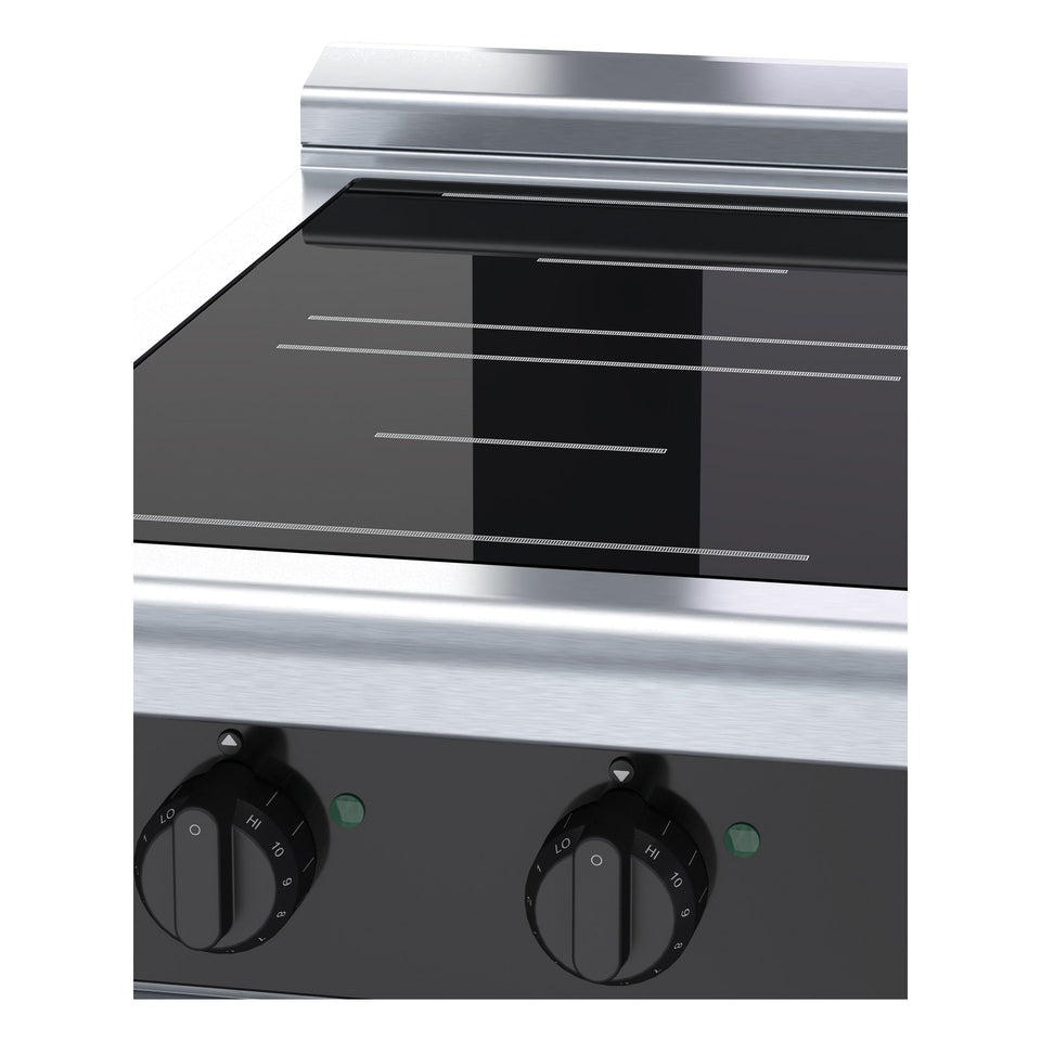 Waldorf Bold 450mm Electric Induction Cooktop Low Back Version - Cabinet Base - INLB8200R5-CD