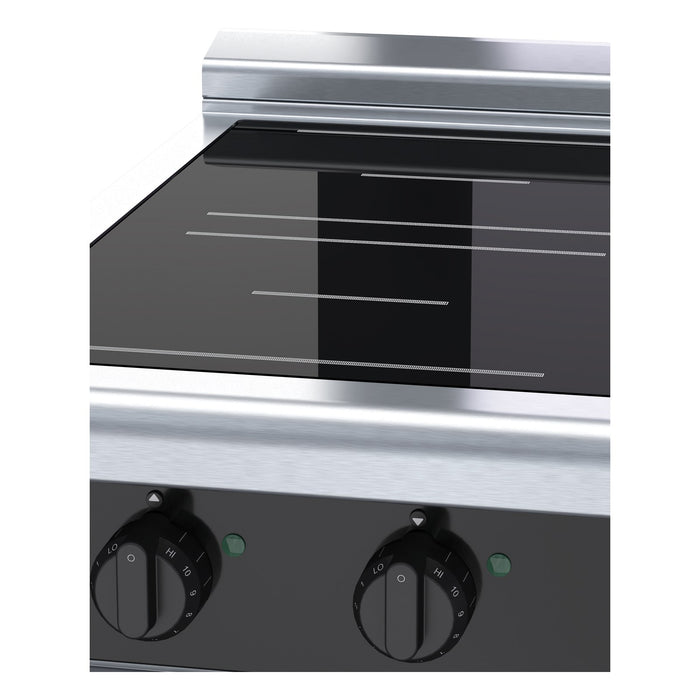 Waldorf Bold 450mm Electric Induction Cooktop Low Back Version - Cabinet Base - INLB8200R5-CD
