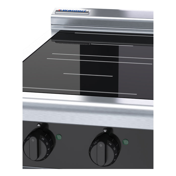 Waldorf Bold 450mm Electric Induction Cooktop Low Back Version - Leg Stand - INLB8200R3-LS