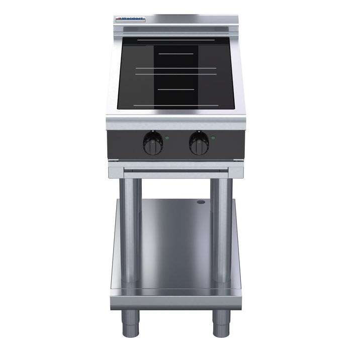 Waldorf Bold 450mm Electric Induction Cooktop Low Back Version - Leg Stand - INLB8200R5-LS