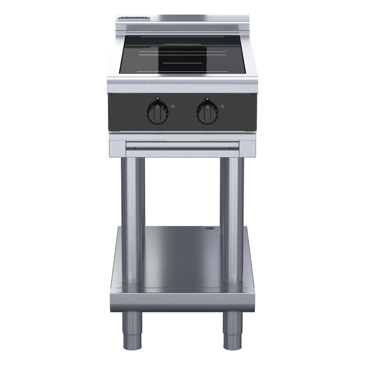 Waldorf Bold 450mm Electric Induction Cooktop Low Back Version - Leg Stand - INLB8200R3-LS