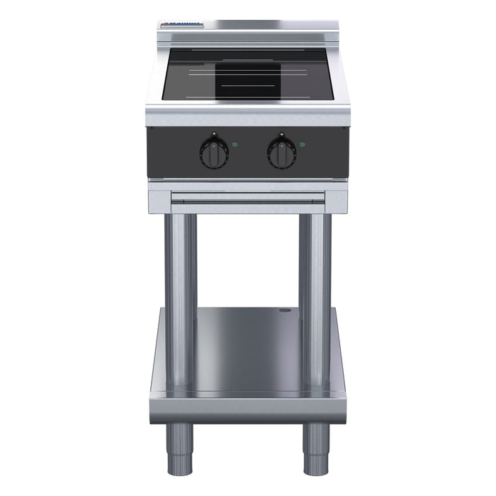 Waldorf Bold 450mm Electric Induction Cooktop Low Back Version - Leg Stand - INLB8200R3-LS