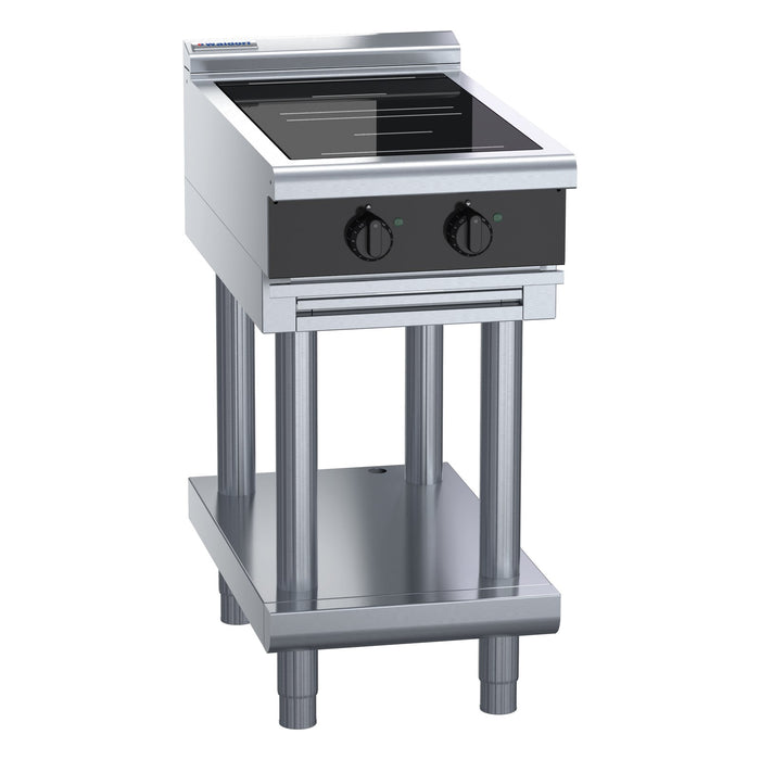 Waldorf Bold 450mm Electric Induction Cooktop Low Back Version - Leg Stand - INLB8200R3-LS