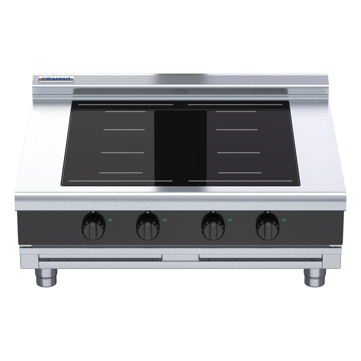 Waldorf Bold 900mm Electric Induction Cooktop Low Back Version - Bench Model - INLB8400F-B