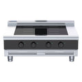 Waldorf Bold 900mm Electric Induction Cooktop Low Back Version - Bench Model - 4 x 5kW Full Area - INLB8400F-B