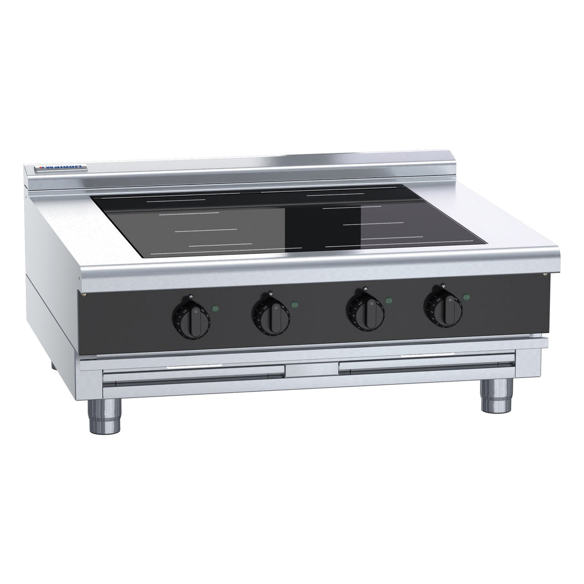 Waldorf Bold 900mm Electric Induction Cooktop Low Back Version - Bench Model - INLB8400F-B