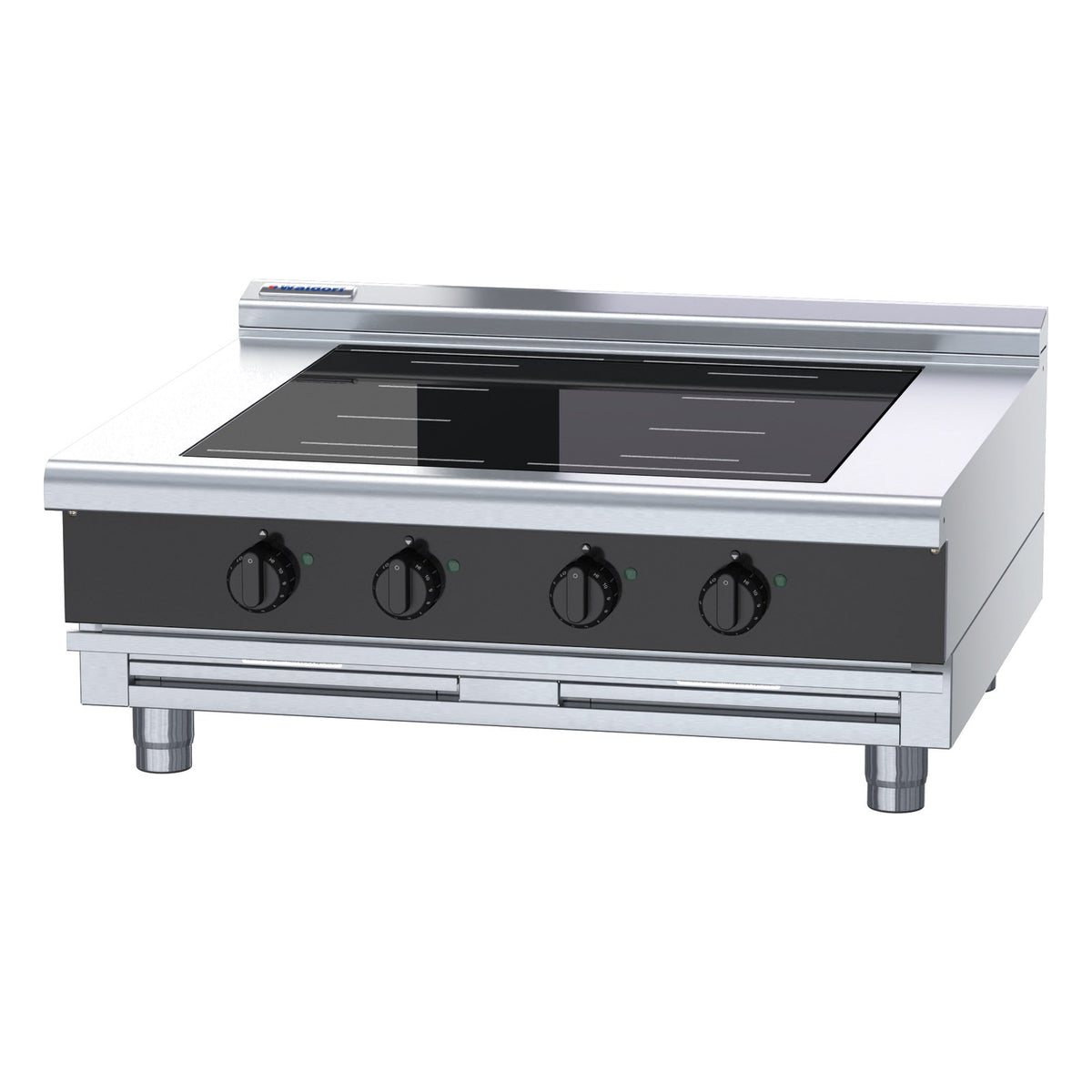 Waldorf Bold 900mm Electric Induction Cooktop Low Back Version - Bench Model - INLB8400F-B