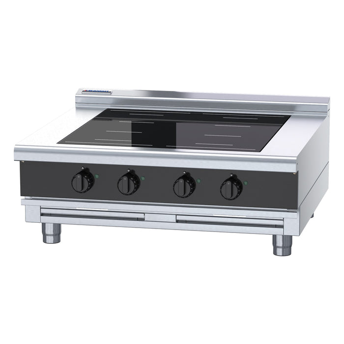Waldorf Bold 900mm Electric Induction Cooktop Low Back Version - Bench Model - INLB8400F-B