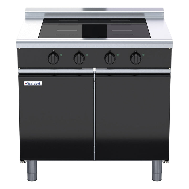 Waldorf Bold 900mm Electric Induction Cooktop Low Back Version - Cabinet Base - INLB8400F-CD