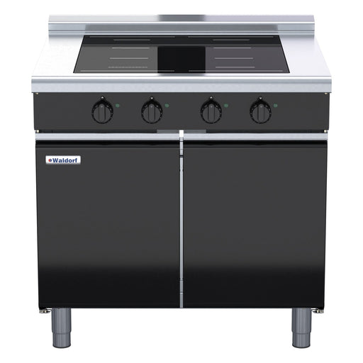 Waldorf Bold 900mm Electric Induction Cooktop Low Back Version - Cabinet Base - INLB8400F-CD
