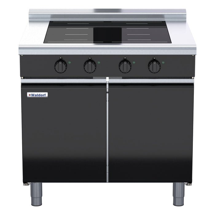Waldorf Bold 900mm Electric Induction Cooktop Low Back Version - Cabinet Base - INLB8400F-CD