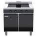 Waldorf Bold 900mm Electric Induction Cooktop Low Back Version - Cabinet Base - INLB8400F-CD