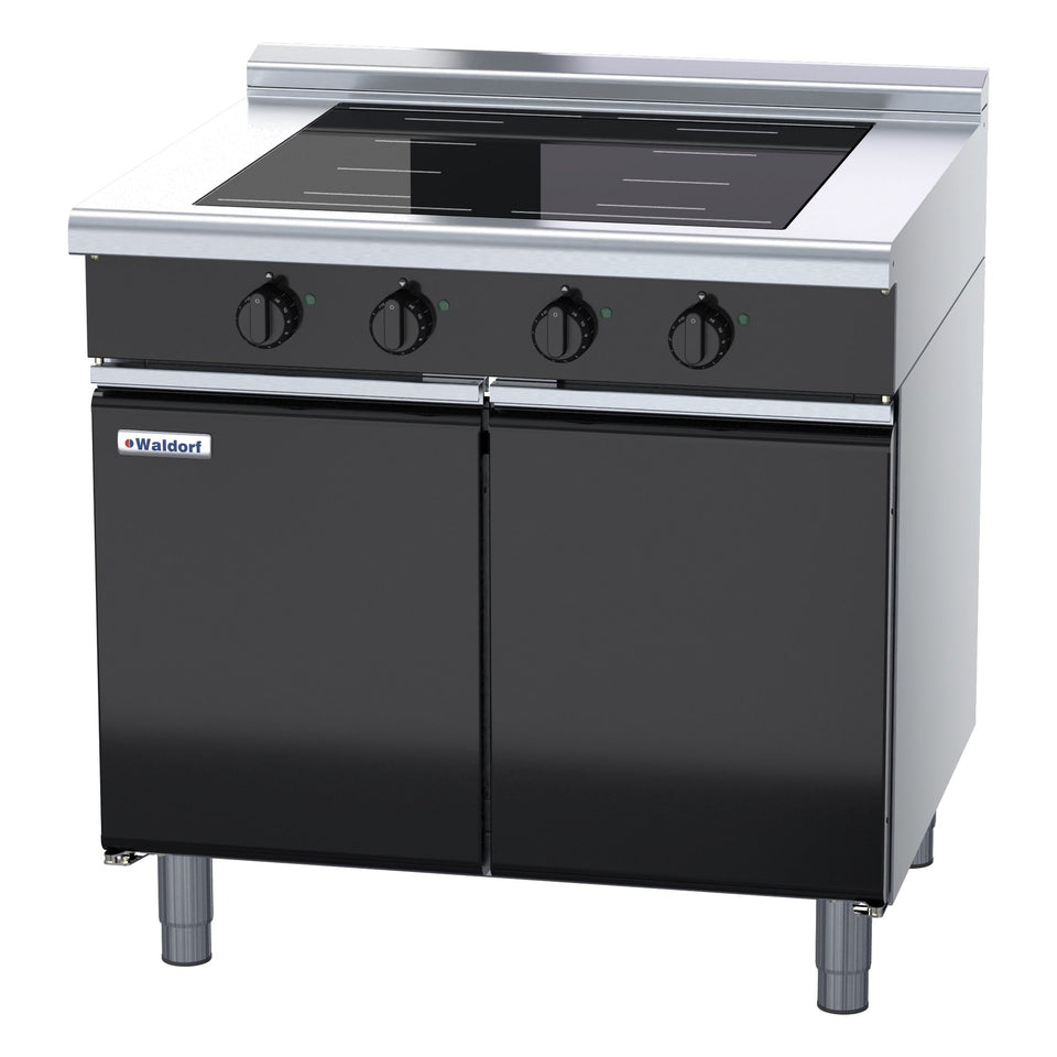 Waldorf Bold 900mm Electric Induction Cooktop Low Back Version - Cabinet Base - INLB8400F-CD